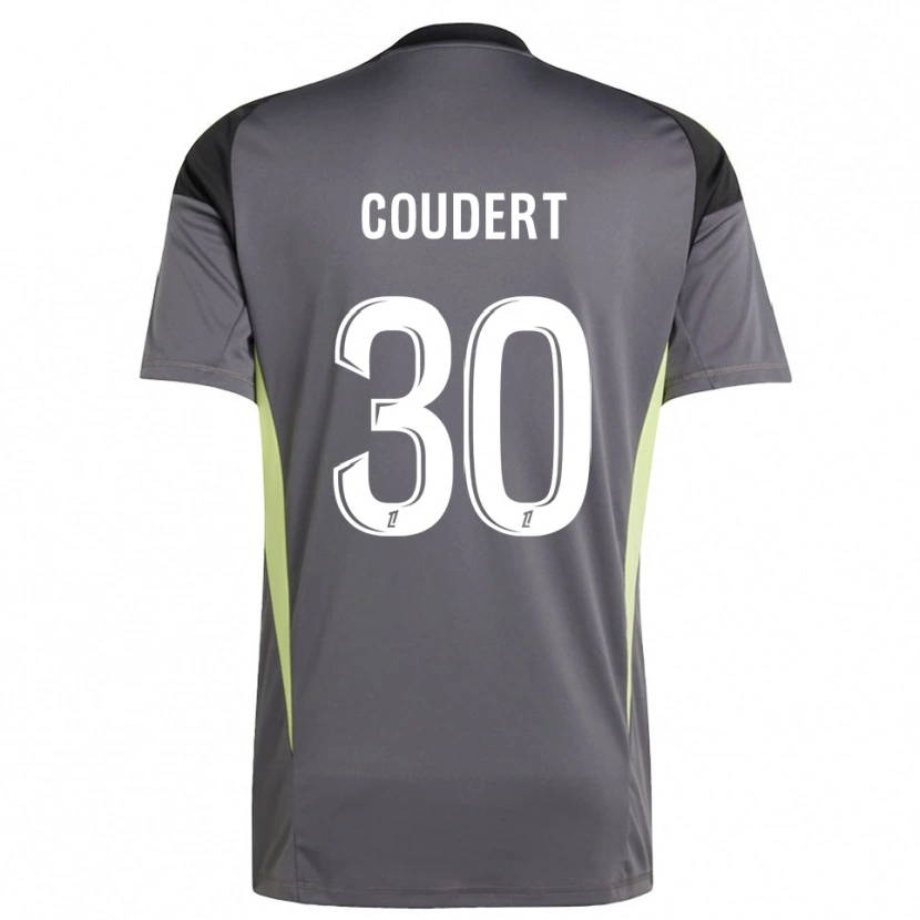 Danxen Dámské Grégoire Coudert #30 Tmavě Šedá Zelená Brankář Dresy 2025/26 Dres