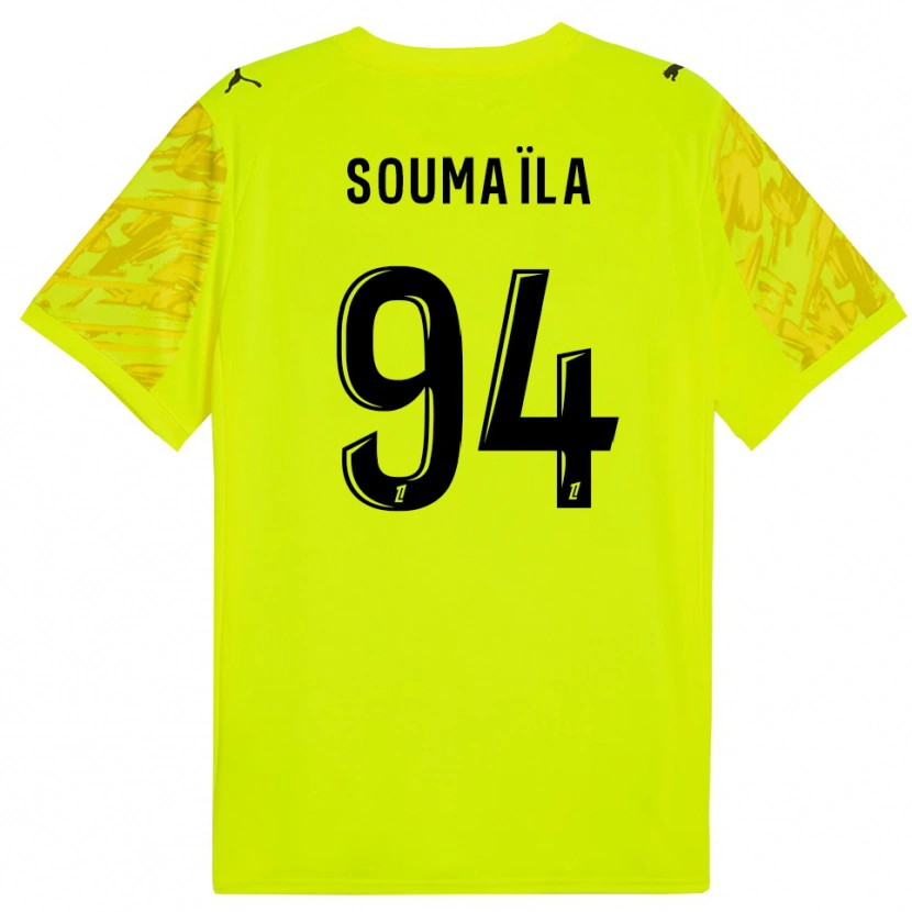 Danxen Dámské Soumaïla Sylla #94 Fluorescenční Zelená Žlutá Brankář Dresy 2025/26 Dres