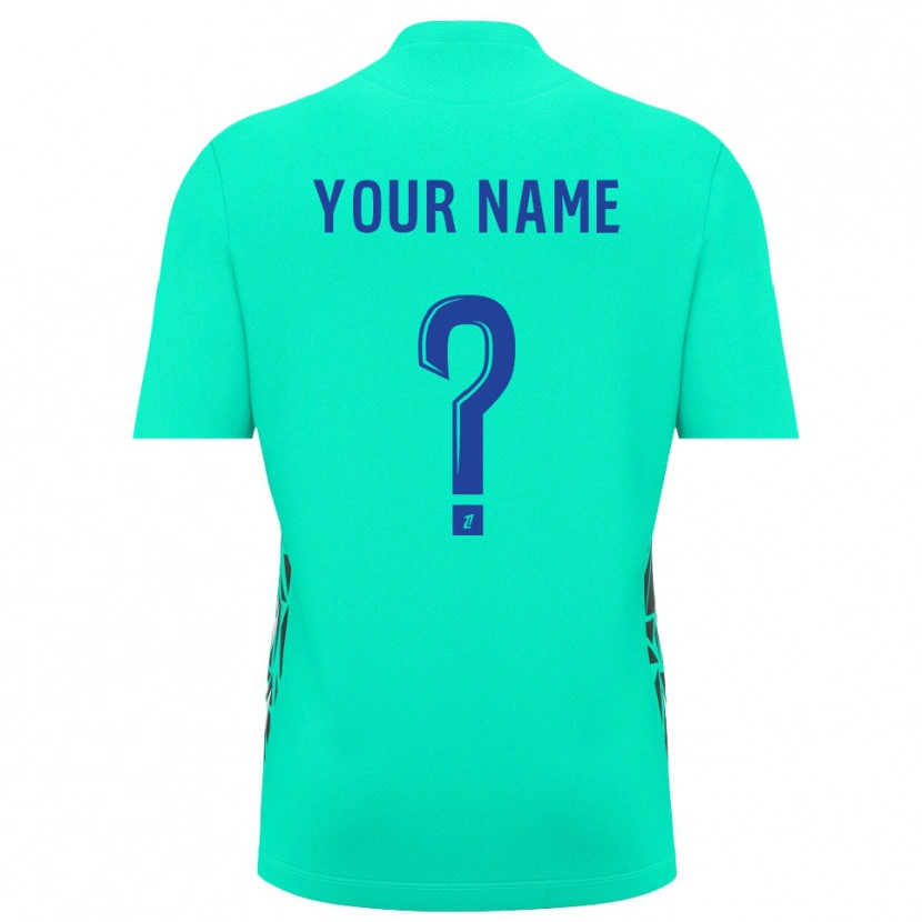 Danxen Dámské AJ Auxerre Akvamarínová Modrá Brankář Dresy 2025/26 Dres