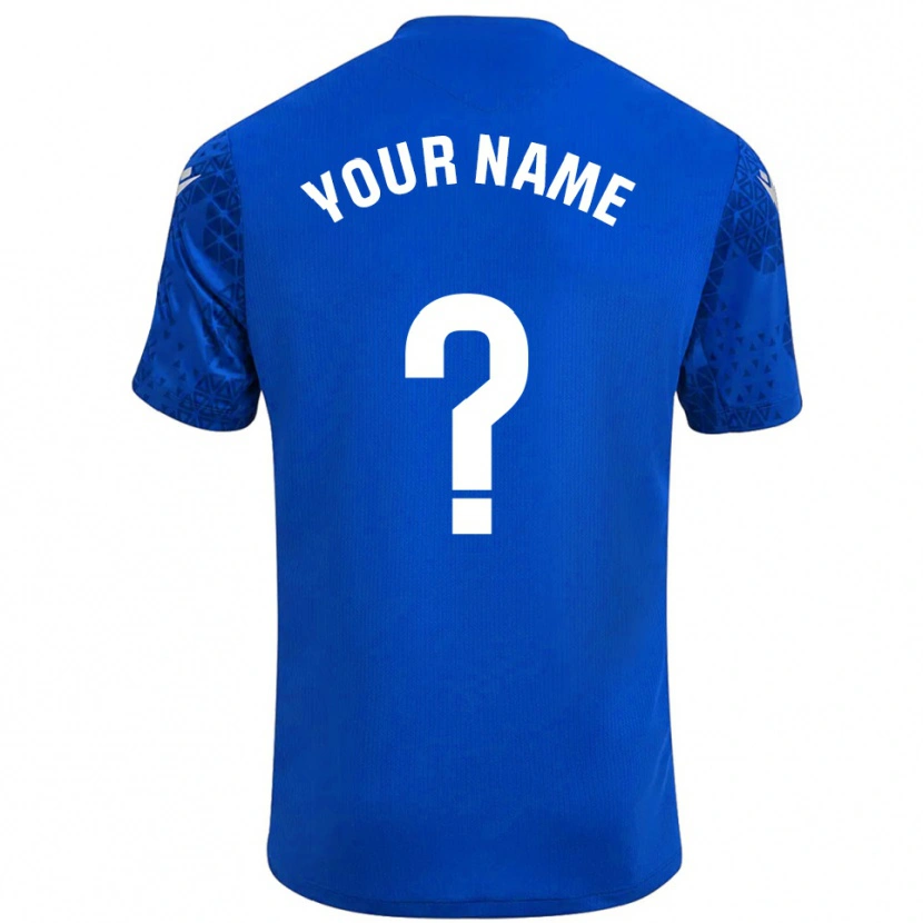 Danxen Dámské Cadiz CF Modrá Bílá Brankář Dresy 2025/26 Dres