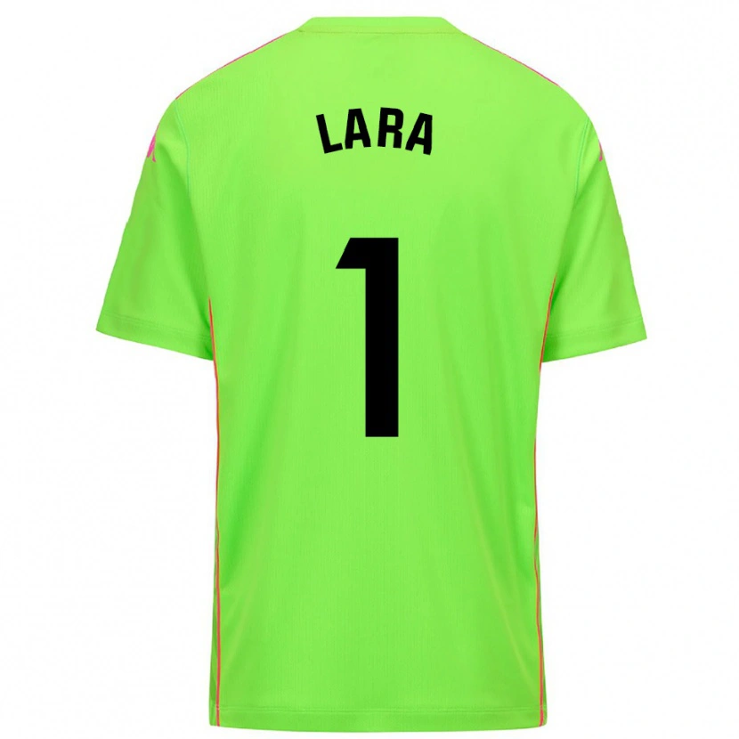 Danxen Dámské Lara Lara De Las Heras Coello #1 Lirme Sytě Růžová Brankář Dresy 2025/26 Dres
