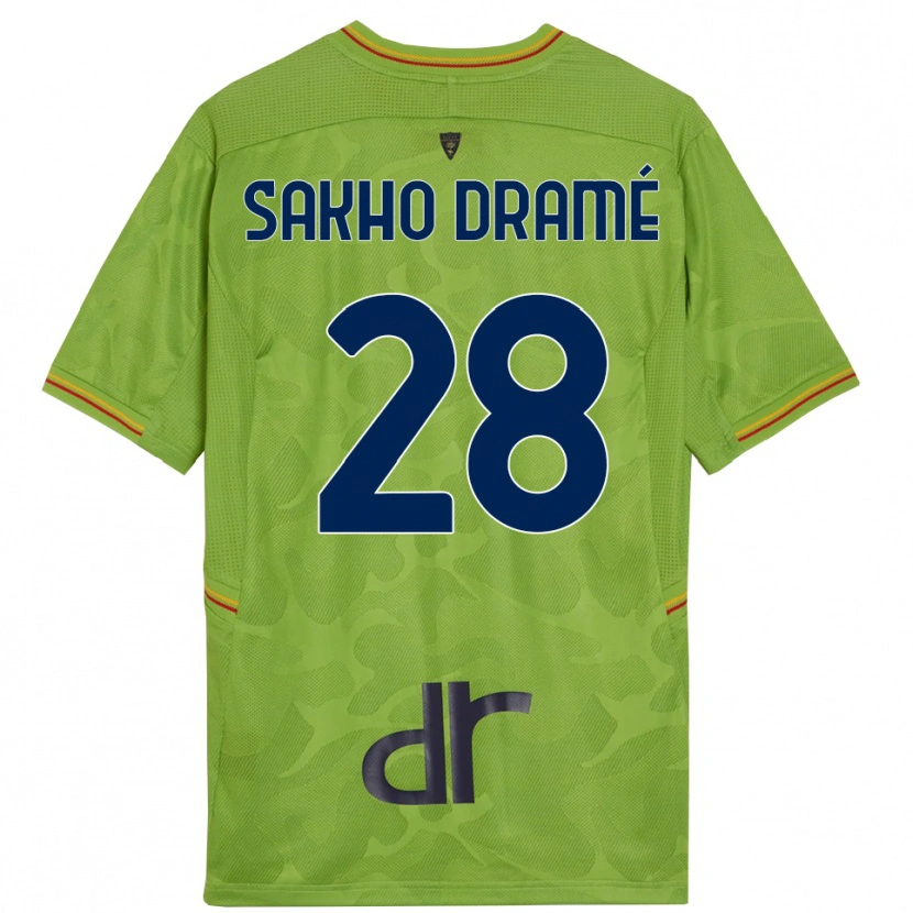 Danxen Dámské Samba Sakho Dramé #28 Lesní Zelená Černá Brankář Dresy 2025/26 Dres