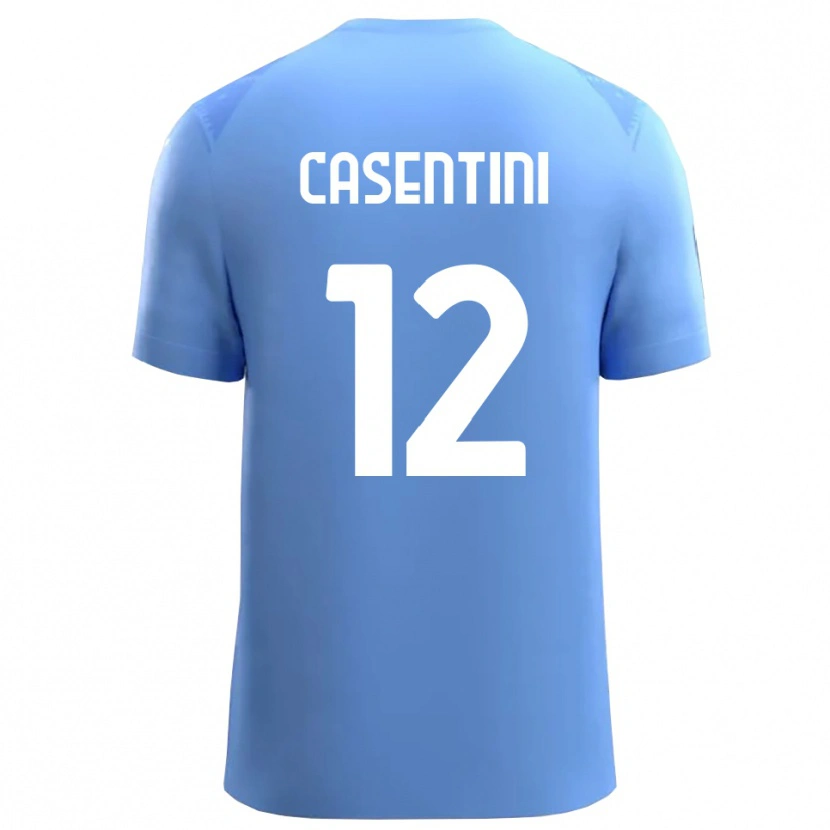 Danxen Dámské Gabriele Casentini #12 Nebeská Modrá Bílá Brankář Dresy 2025/26 Dres