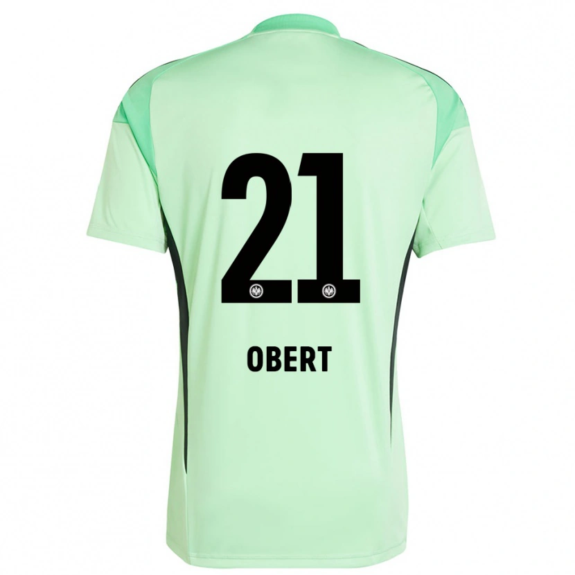 Danxen Dámské Yuriy Obert #21 Světle Zelená Černá Brankář Dresy 2025/26 Dres