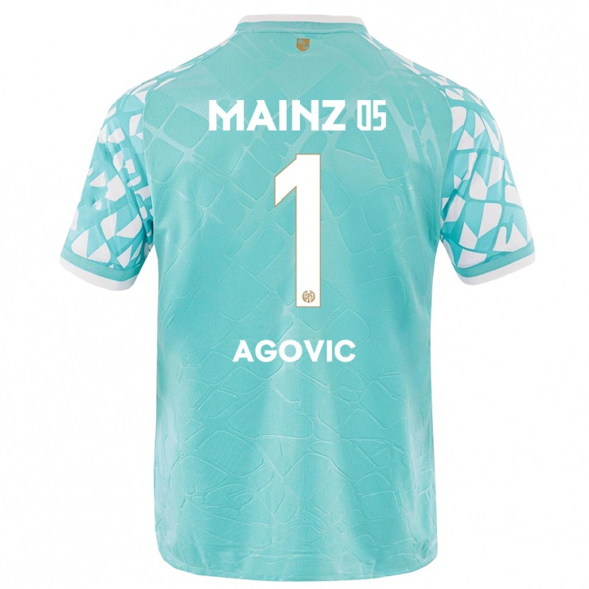 Danxen Dámské Daris Agovic #1 Tyrkysová Bílá Brankář Dresy 2025/26 Dres