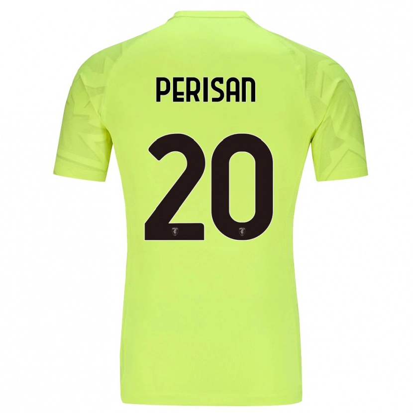 Danxen Dámské Samuele Perisan #20 Fluorescenční Zelená Brankář Dresy 2025/26 Dres