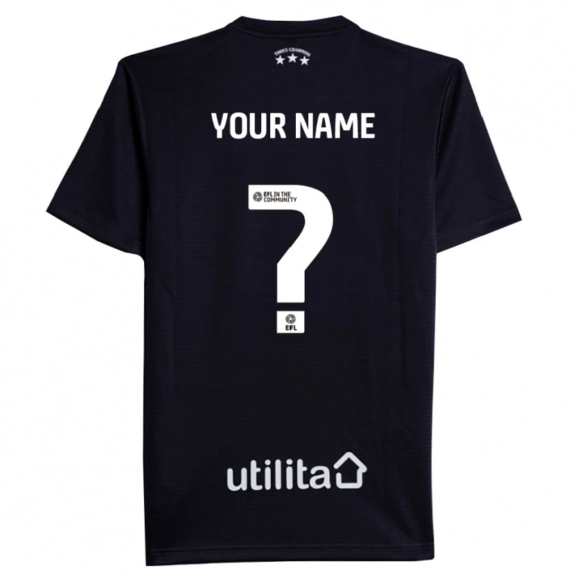 Danxen Dámské Huddersfield Town Černá Bílá Brankář Dresy 2025/26 Dres