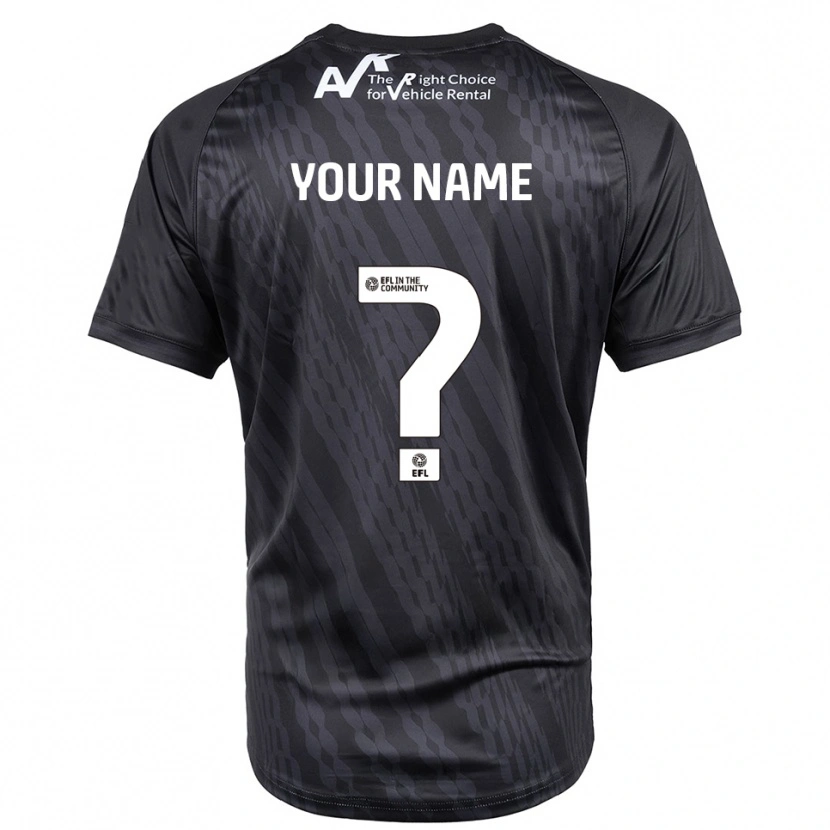 Danxen Dámské Shrewsbury Town Černá Bílá Brankář Dresy 2025/26 Dres