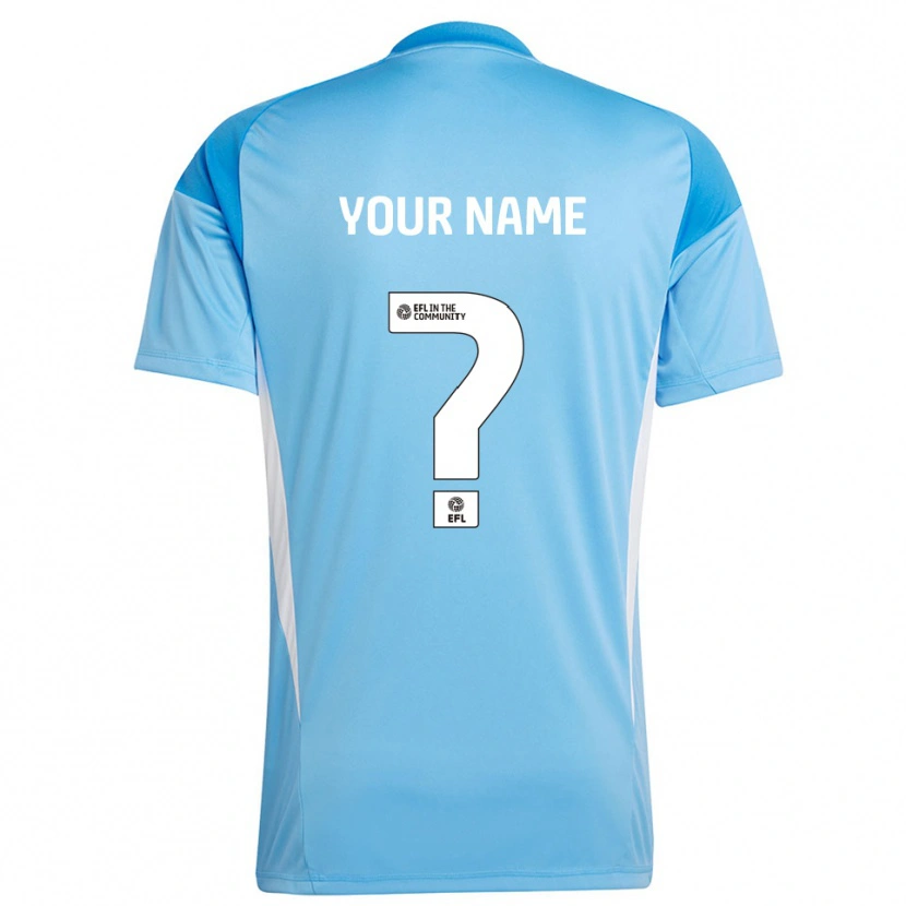Danxen Dámské Salford City Nebesky Modrá Brankář Dresy 2025/26 Dres