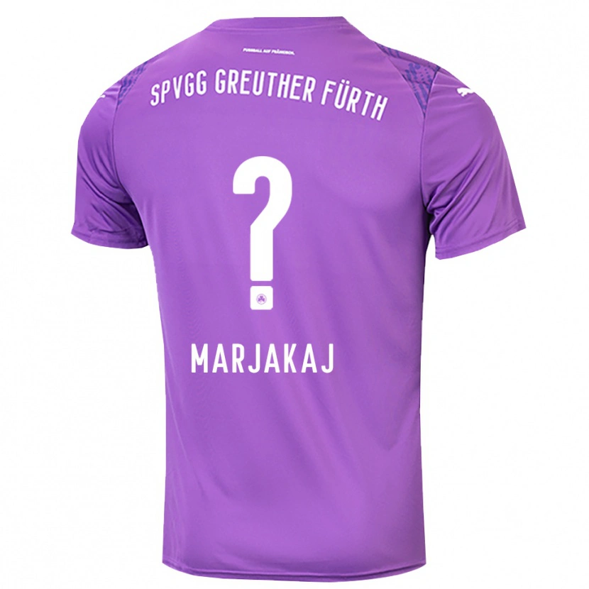 Danxen Dámské Sabina Marjakaj #0 Fialová Bílá Brankář Dresy 2025/26 Dres