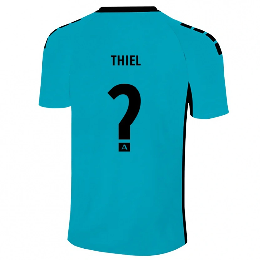 Danxen Dámské David Thiel #0 Azurová Brankář Dresy 2025/26 Dres