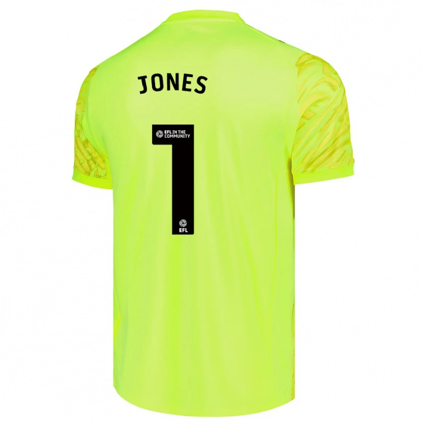 Danxen Dámské Lucy Jones #1 Fluorescenční Zelená Brankář Dresy 2025/26 Dres