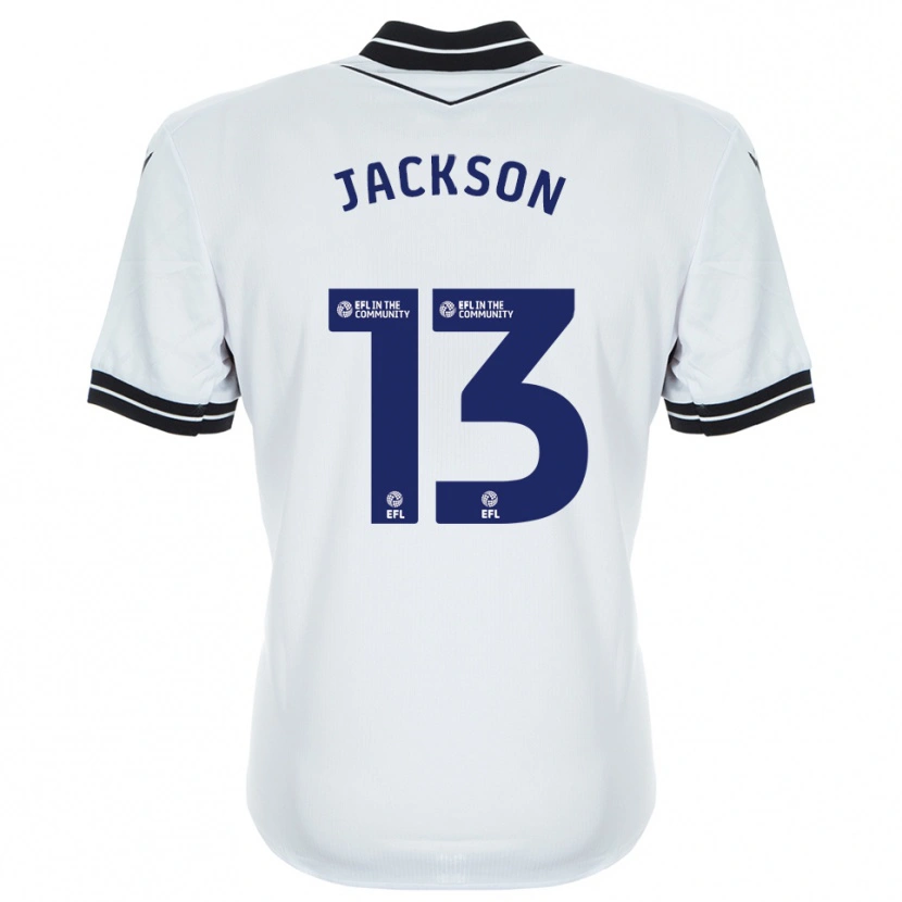 Danxen Dámské Will Jackson #13 Bílá Královská Modř Brankář Dresy 2025/26 Dres