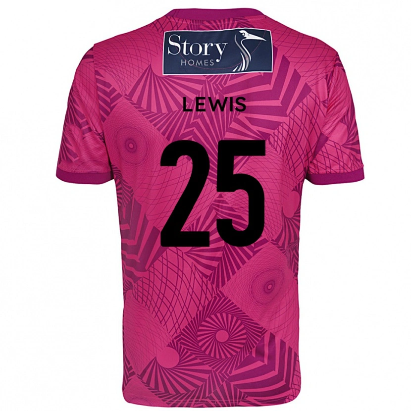 Danxen Dámské Harry Lewis #25 Fialová Purpurová Brankář Dresy 2025/26 Dres