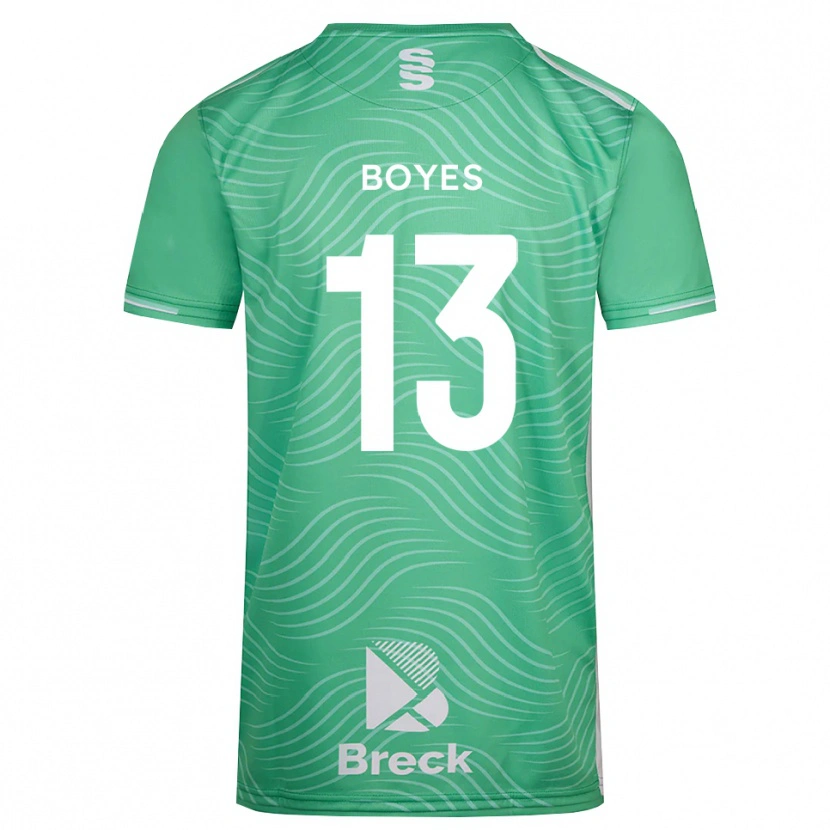 Danxen Dámské Patrick Boyes #13 Středně Tyrkysová Brankář Dresy 2025/26 Dres