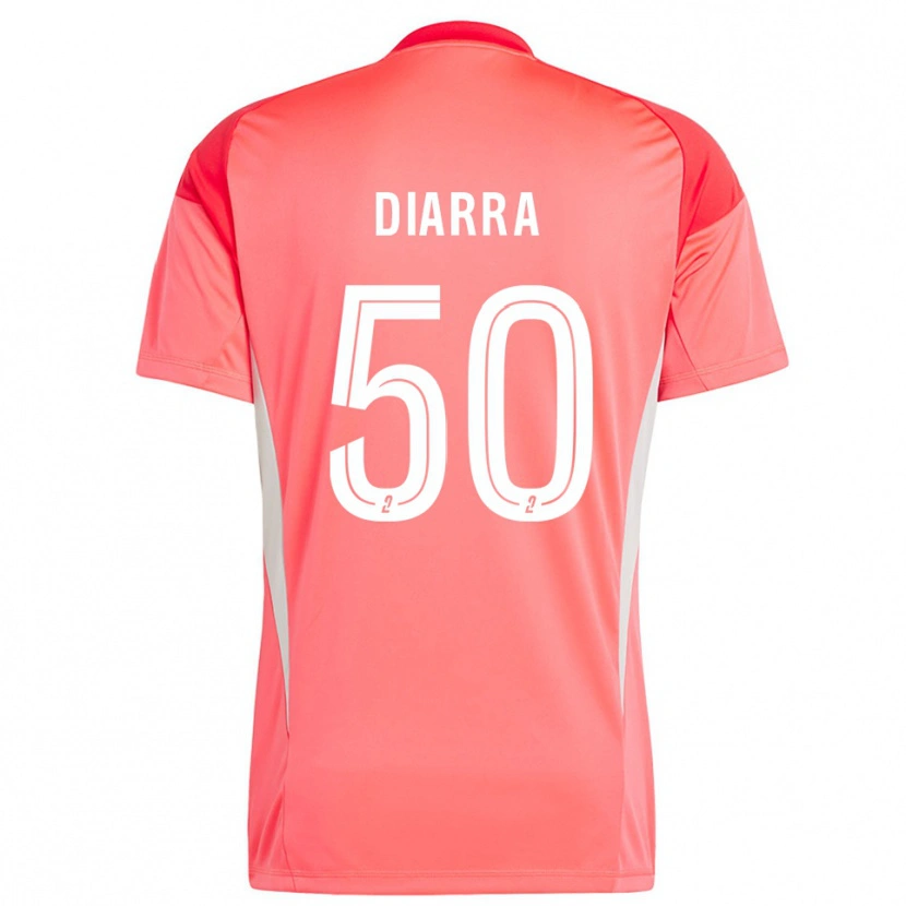 Danxen Dámské Lassine Diarra #50 Světle Oranžová Brankář Dresy 2025/26 Dres