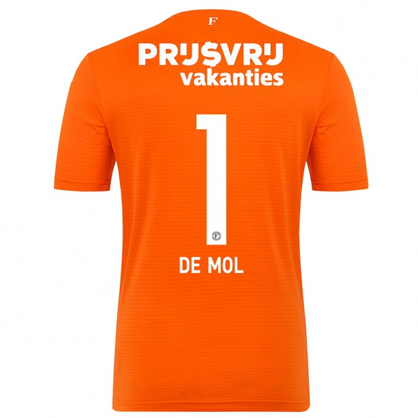 Danxen Dámské Stenn de Mol #1 Oranžová Černá Brankář Dresy 2025/26 Dres
