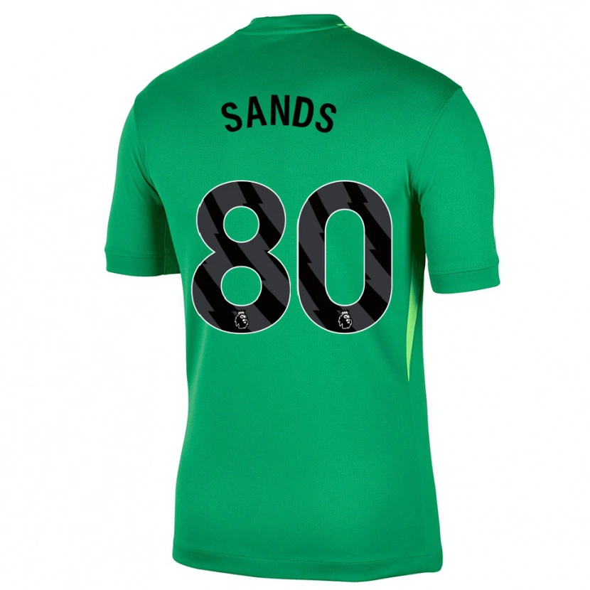 Danxen Dámské Hudson Sands #80 Zelená Černá Brankář Dresy 2025/26 Dres