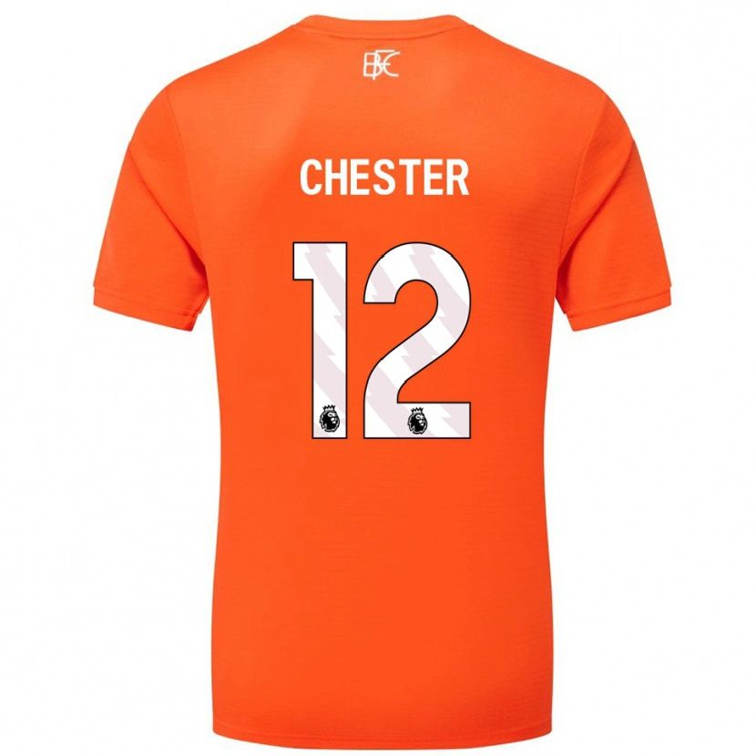 Danxen Dámské Felix Chester #12 Oranžová Bílá Brankář Dresy 2025/26 Dres