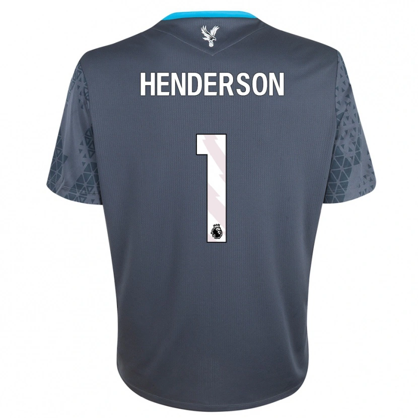 Danxen Dámské Dean Henderson #1 Tmavě Šedá Bílá Brankář Dresy 2025/26 Dres