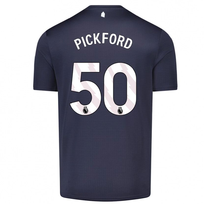 Danxen Dámské George Pickford #50 Černá Bílá Brankář Dresy 2025/26 Dres
