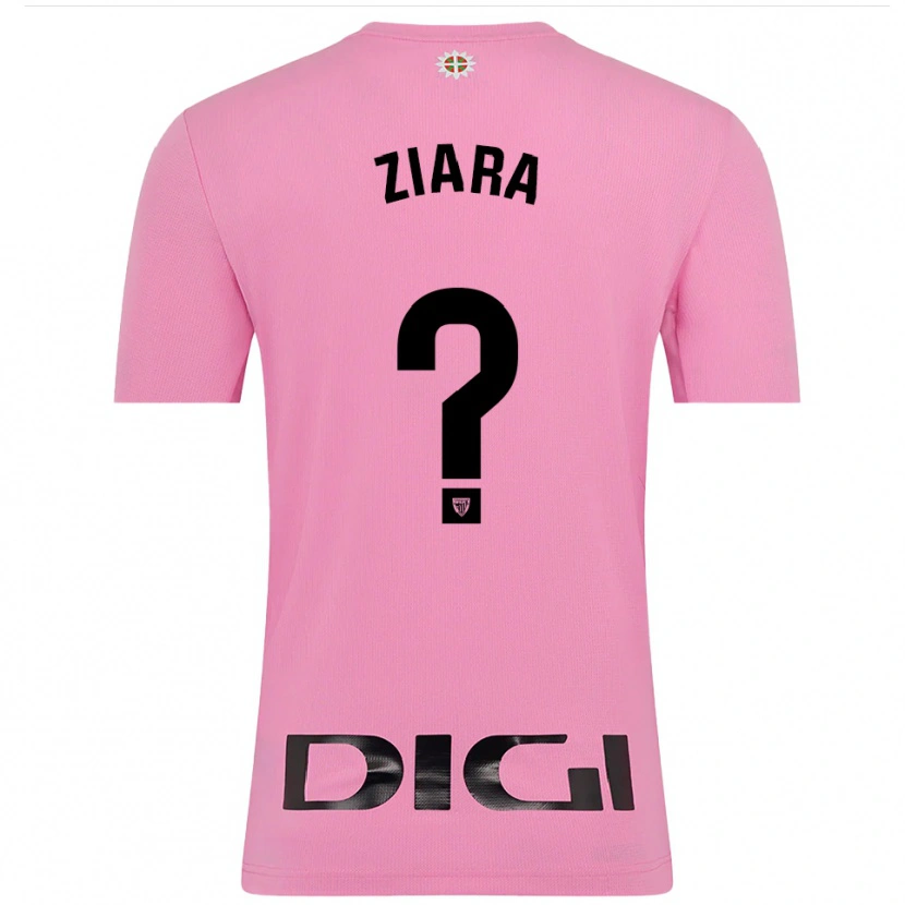 Danxen Dámské Ziara Vega Uribarri #0 Růžová Černá Brankář Dresy 2025/26 Dres