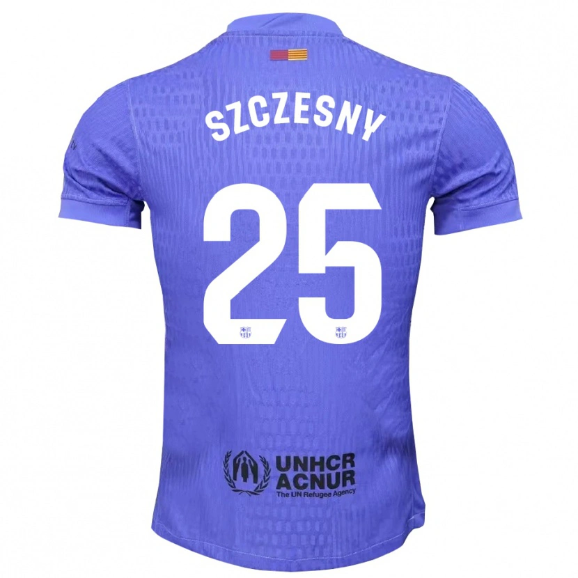 Danxen Dámské Wojciech Szczesny #25 Modrá Černá Brankář Dresy 2025/26 Dres
