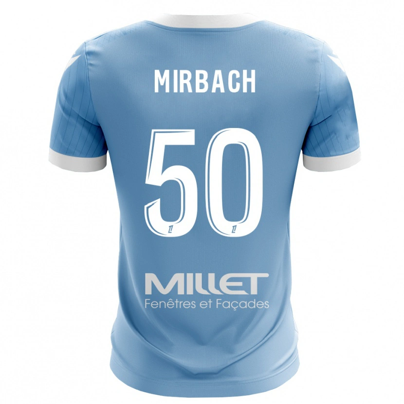 Danxen Dámské Alexis Mirbach #50 Světle Nebesky Modrá Brankář Dresy 2025/26 Dres