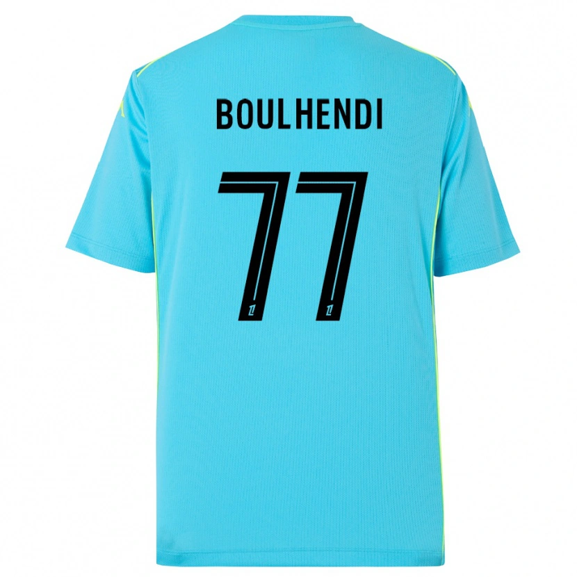 Danxen Dámské Teddy Boulhendi #77 Nebesky Modrá Černá Brankář Dresy 2025/26 Dres
