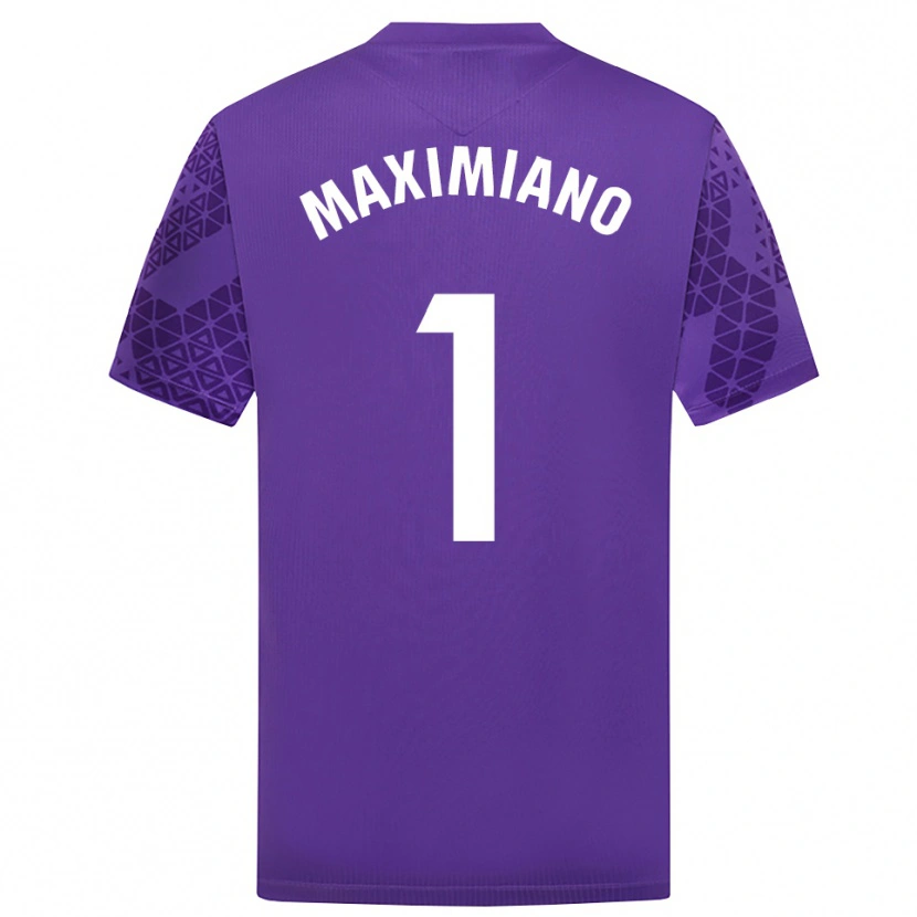 Danxen Dámské Luís Maximiano #1 Fialová Bílá Brankář Dresy 2025/26 Dres