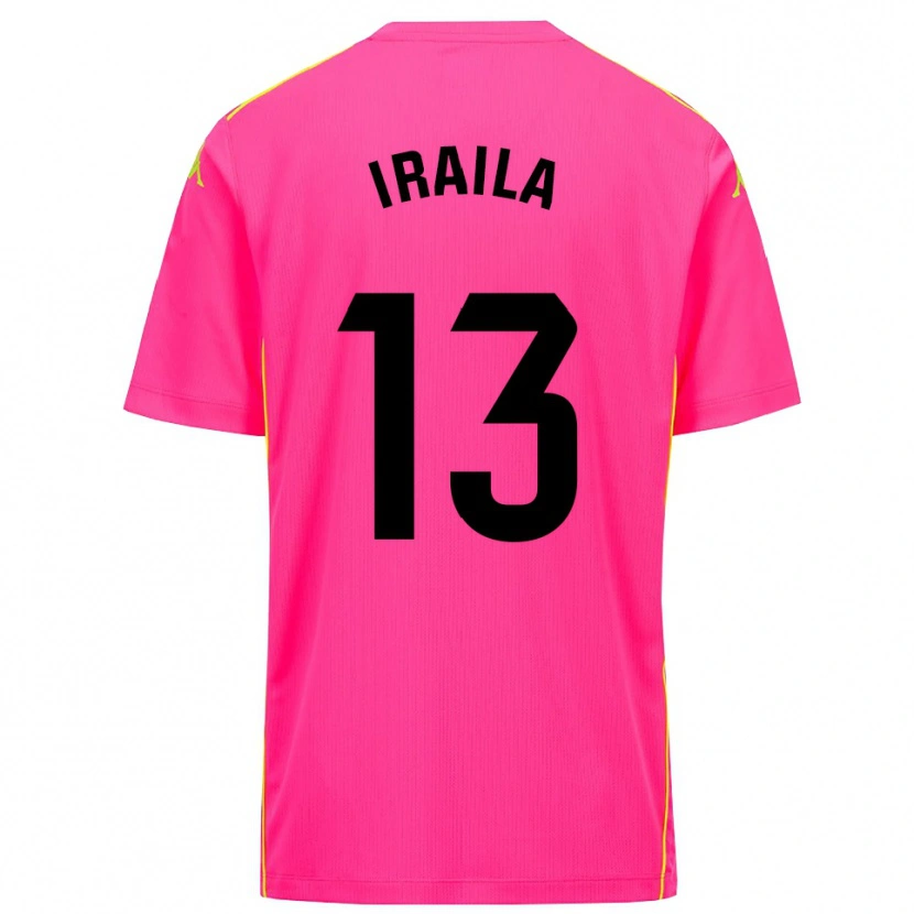 Danxen Dámské Iraila Rivera Simón #13 Sytě Růžová Černá Brankář Dresy 2025/26 Dres