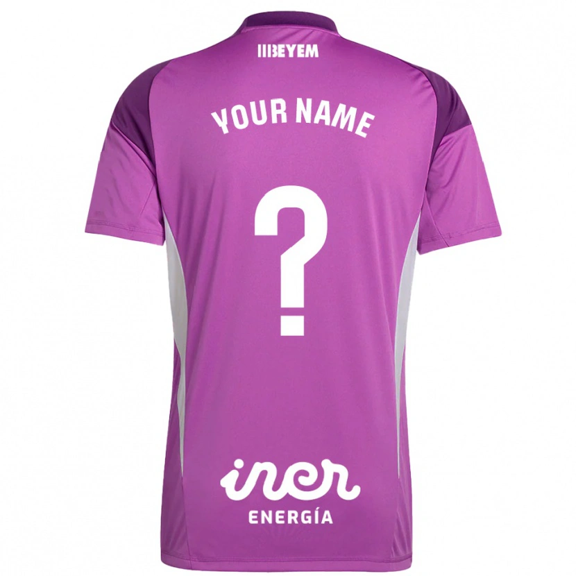 Danxen Dámské Albacete Balompié Lila Fialová Brankář Dresy 2025/26 Dres