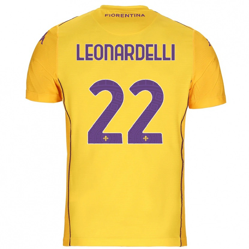 Danxen Dámské Pietro Leonardelli #22 Oranžová Žlutá Fialová Brankář Dresy 2025/26 Dres