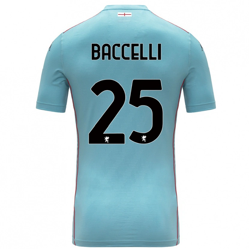 Danxen Dámské Pietro Baccelli #25 Modrá Šedá Brankář Dresy 2025/26 Dres