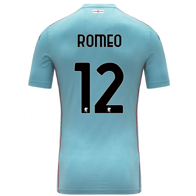 Danxen Dámské Emanuele Romeo #12 Modrá Šedá Brankář Dresy 2025/26 Dres