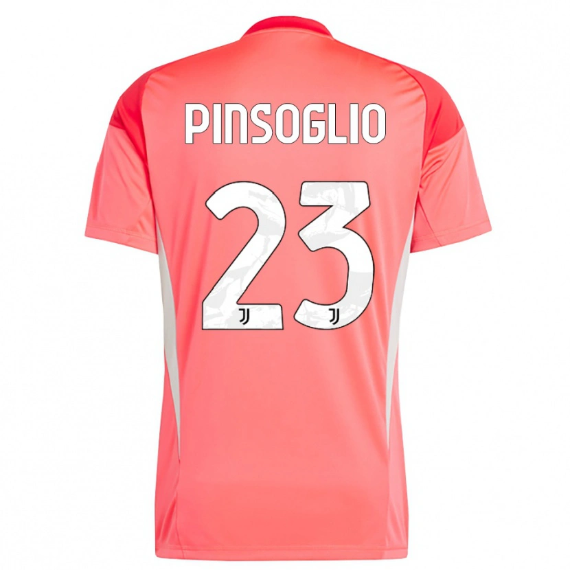 Danxen Dámské Carlo Pinsoglio #23 Červená Oranžová Brankář Dresy 2025/26 Dres