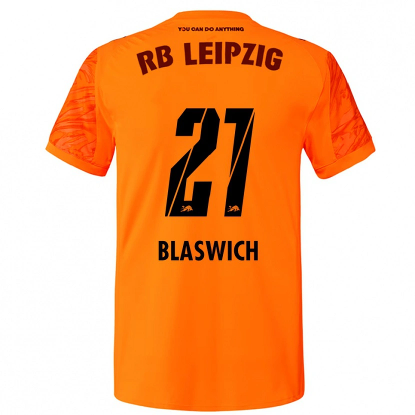 Danxen Dámské Janis Blaswich #21 Oranžová Červená Brankář Dresy 2025/26 Dres