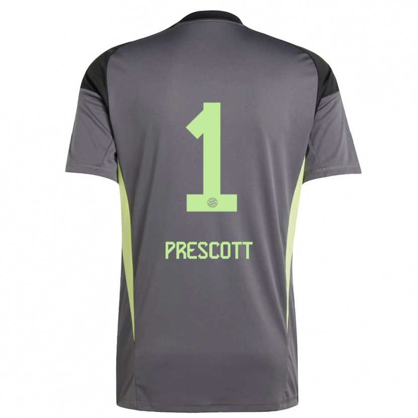 Danxen Dámské Leonard Prescott #1 Černá Zelená Žlutá Brankář Dresy 2025/26 Dres