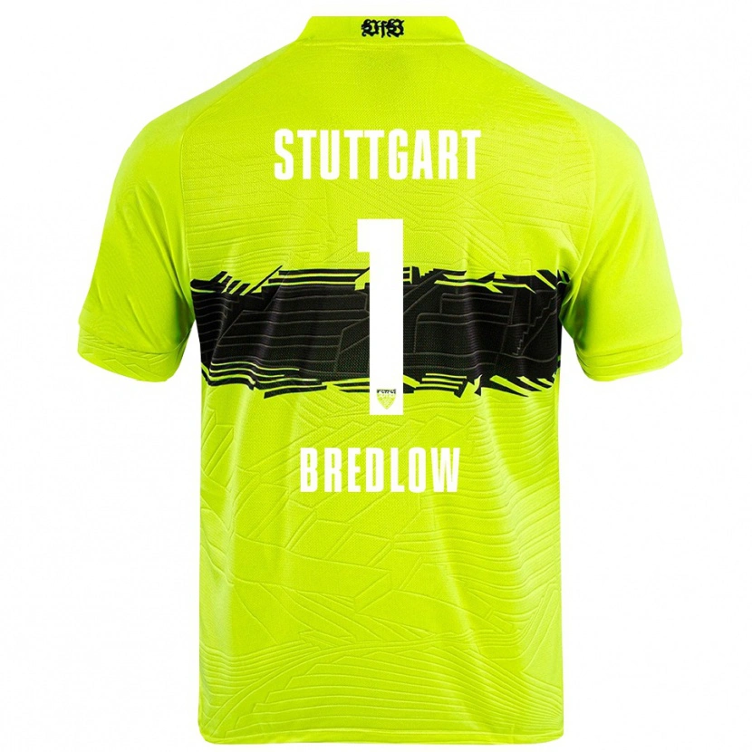 Danxen Dámské Fabian Bredlow #1 Zelená Žlutá Černá Brankář Dresy 2025/26 Dres