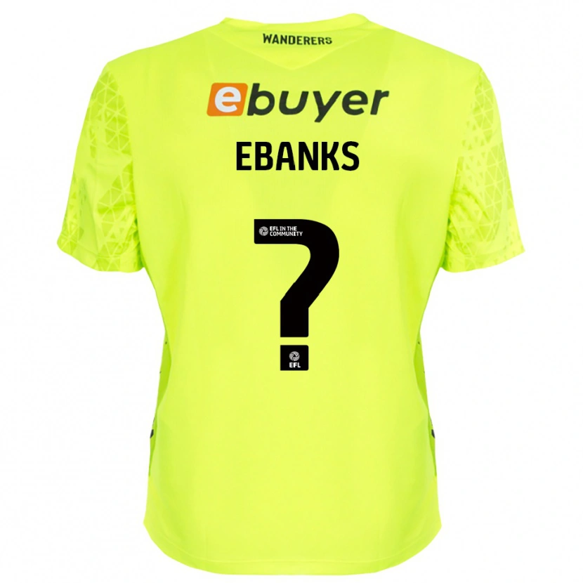 Danxen Dámské Eve Ebanks #0 Fluorescenční Zelená Brankář Dresy 2025/26 Dres