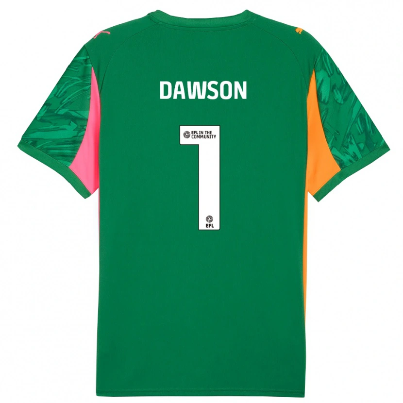 Danxen Dámské Cameron Dawson #1 Zelená Oranžová Růžová Brankář Dresy 2025/26 Dres