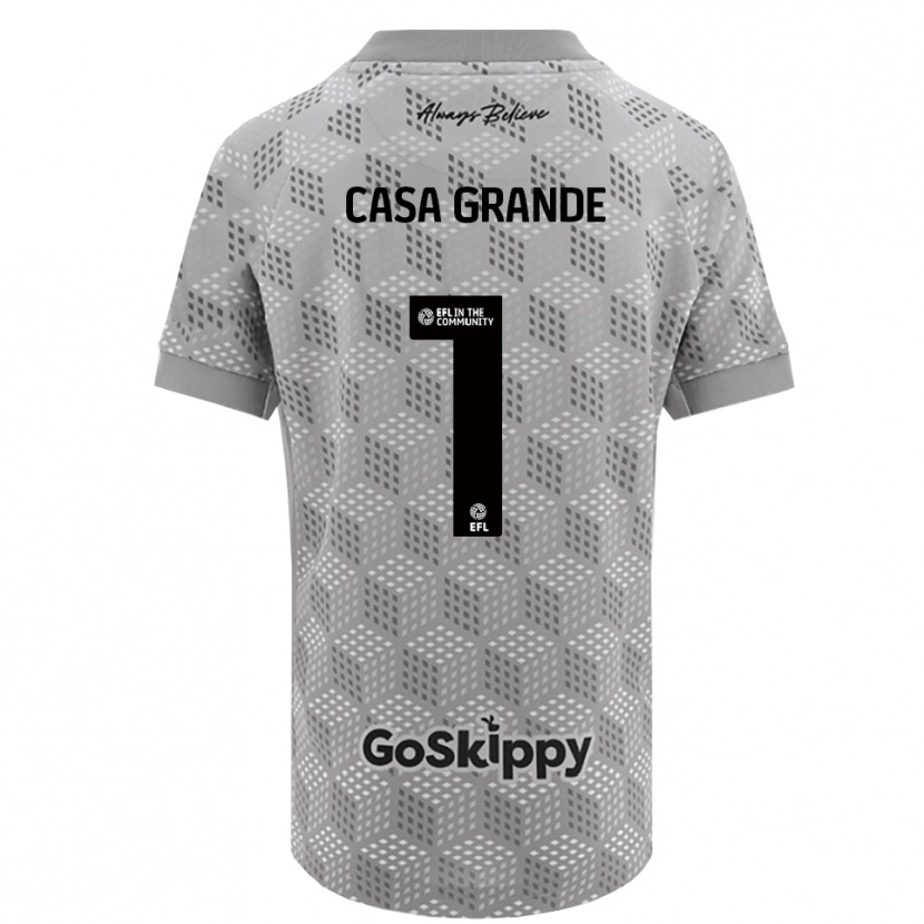 Danxen Dámské Josey Casa-Grande #1 Černošedá Brankář Dresy 2025/26 Dres