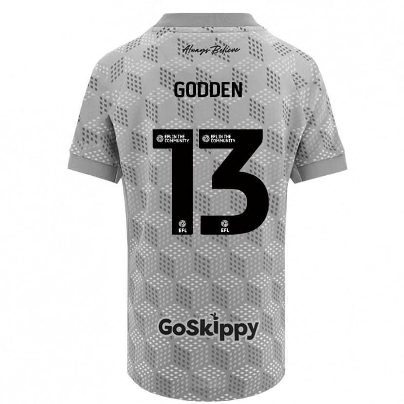Danxen Dámské Freddie Godden #13 Černošedá Brankář Dresy 2025/26 Dres