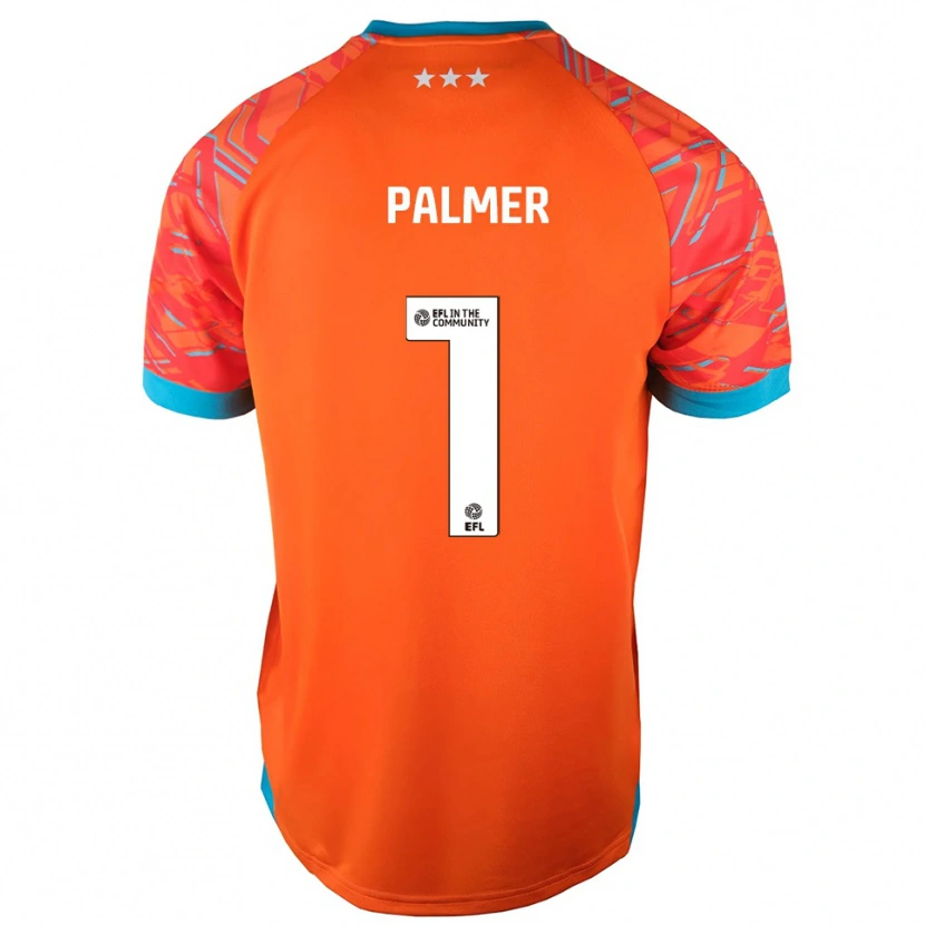 Danxen Dámské Alex Palmer #1 Oranžovobílá Brankář Dresy 2025/26 Dres