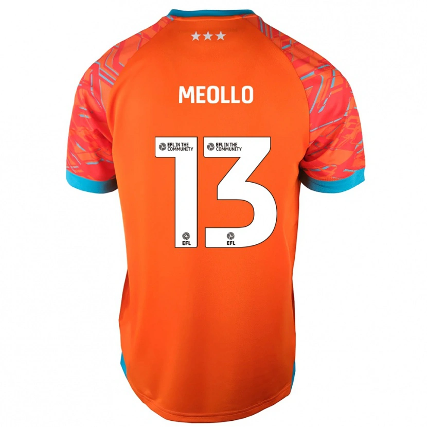 Danxen Dámské Nina Meollo #13 Oranžovobílá Brankář Dresy 2025/26 Dres