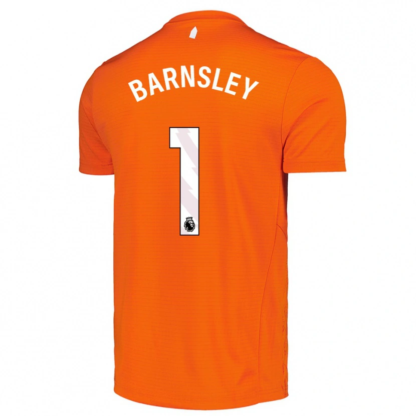 Danxen Dámské Fraser Barnsley #1 Oranžová Černá Brankář Dresy 2025/26 Dres