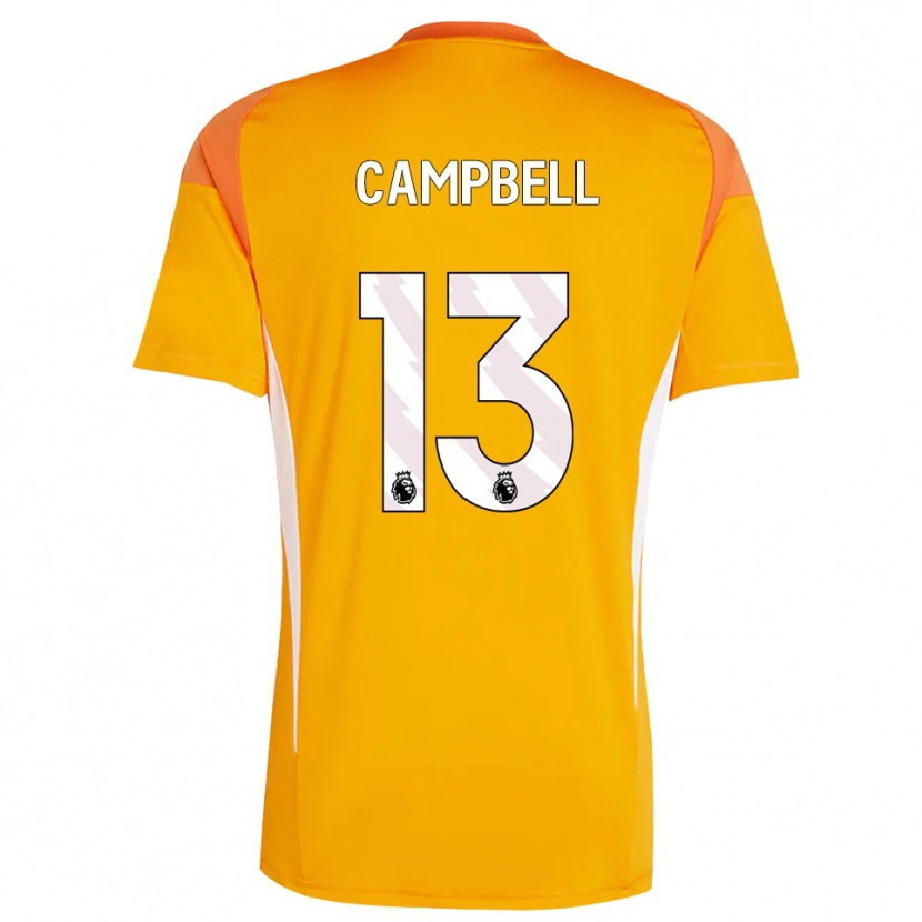 Danxen Dámské Luke Campbell #13 Oranžová Bílá Brankář Dresy 2025/26 Dres