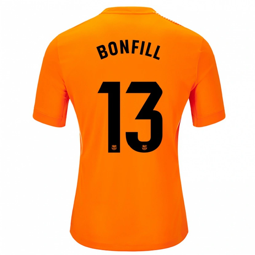 Danxen Dámské Max Bonfill #13 Oranžová Černá Brankář Dresy 2025/26 Dres