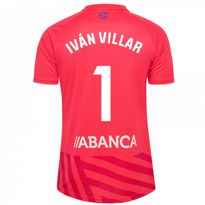 Danxen Dámské Iván Villar #1 Červená Bílá Brankář Dresy 2025/26 Dres