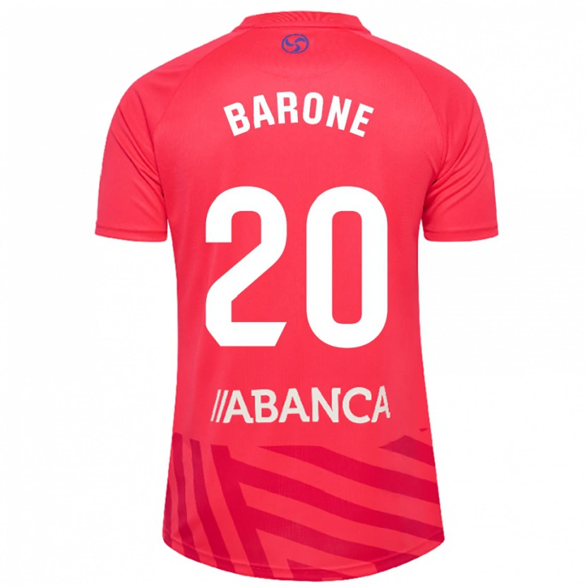Danxen Dámské Caio Barone #20 Červená Bílá Brankář Dresy 2025/26 Dres